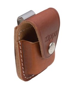 Brown Lighter Pouch w/Clip