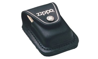 Black Lighter Pouch w/Clip (left)